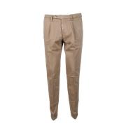 Katoen Elastaan Broek Michael Coal , Beige , Heren