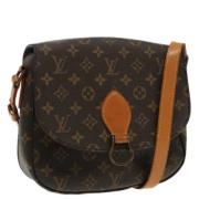 Pre-owned Canvas louis-vuitton-bags Louis Vuitton Vintage , Brown , Da...