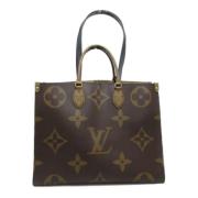 Pre-owned Canvas louis-vuitton-bags Louis Vuitton Vintage , Brown , Da...