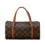 Pre-owned Canvas louis-vuitton-bags Louis Vuitton Vintage , Brown , Da...