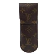 Pre-owned Canvas wallets Louis Vuitton Vintage , Brown , Dames