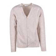 Zachte Gebreide Vest met Alpaca Mix Selected Femme , Beige , Heren