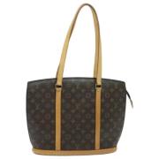 Pre-owned Canvas totes Louis Vuitton Vintage , Brown , Dames