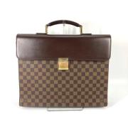 Pre-owned Canvas louis-vuitton-bags Louis Vuitton Vintage , Brown , Da...