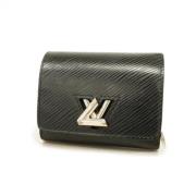 Pre-owned Fabric wallets Louis Vuitton Vintage , Black , Dames