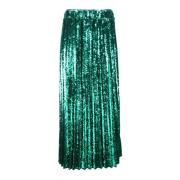 Elegante Polyester Rok Patrizia Pepe , Green , Dames