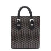 Pre-owned Canvas handbags Goyard Vintage , Black , Dames