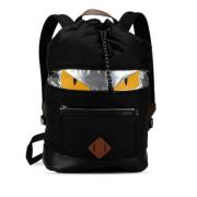 Pre-owned Canvas backpacks Fendi Vintage , Black , Dames