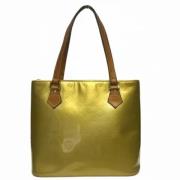 Pre-owned Fabric totes Louis Vuitton Vintage , Yellow , Dames