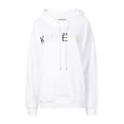 Witte Pullover Sweater met Maglia Kimhekim , White , Dames