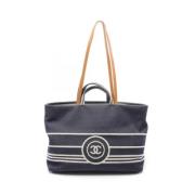 Pre-owned Denim chanel-bags Chanel Vintage , Blue , Dames