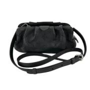 Pre-owned Leather louis-vuitton-bags Louis Vuitton Vintage , Black , D...