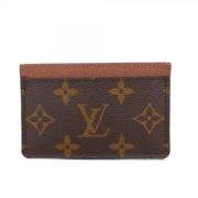 Pre-owned Fabric wallets Louis Vuitton Vintage , Brown , Dames