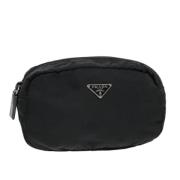 Pre-owned Canvas clutches Prada Vintage , Black , Dames