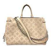 Pre-owned Fabric louis-vuitton-bags Louis Vuitton Vintage , Beige , Da...