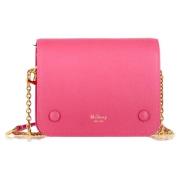 Pre-owned Leather shoulder-bags Mulberry Pre-owned , Pink , Dames