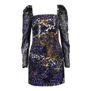 Elegante Damesjurk Polyester Elastaan Just Cavalli , Multicolor , Dame...