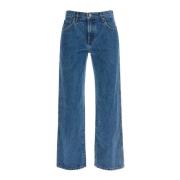 Geknipte Denim Jeans Khaite , Blue , Dames