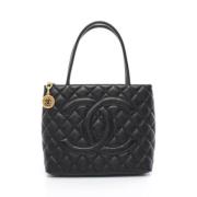 Pre-owned Fabric chanel-bags Chanel Vintage , Black , Dames