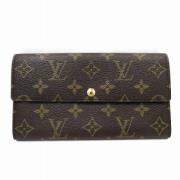 Pre-owned Canvas wallets Louis Vuitton Vintage , Brown , Dames