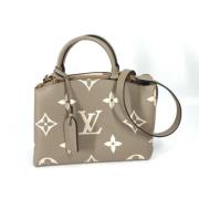 Pre-owned Fabric louis-vuitton-bags Louis Vuitton Vintage , Beige , Da...