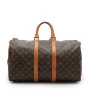 Pre-owned Canvas louis-vuitton-bags Louis Vuitton Vintage , Brown , Da...