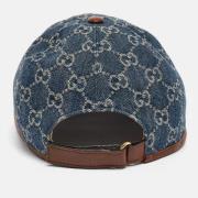 Pre-owned Denim hats Gucci Vintage , Blue , Dames