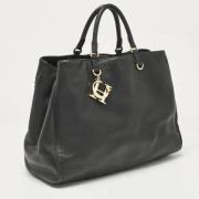 Pre-owned Leather totes Carolina Herrera Pre-owned , Black , Dames