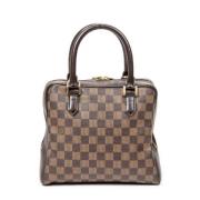 Pre-owned Canvas handbags Louis Vuitton Vintage , Brown , Dames