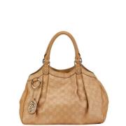 Pre-owned Canvas gucci-bags Gucci Vintage , Brown , Dames