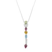 Pre-owned White Gold necklaces Bvlgari Vintage , Multicolor , Dames