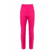 Aansluitende Hoge Taille Broek Pinko , Pink , Dames