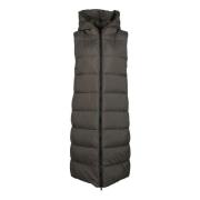 Puffer Vest in Nylon Canadian Classics , Green , Dames