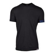 Katoen Elastaan Ondergoed T-shirt Dsquared2 , Black , Heren