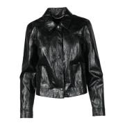 Metallice Blazer Marella , Black , Dames