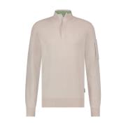 Sportzip Pullover State of Art , Beige , Heren