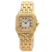 Pre-owned Yellow Gold watches Cartier Vintage , Yellow , Dames