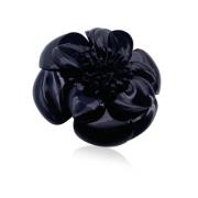 Pre-owned Plastic brooches Chanel Vintage , Black , Dames