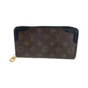 Pre-owned Canvas wallets Louis Vuitton Vintage , Brown , Dames