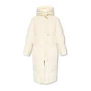 Lange donsjas Jil Sander , Beige , Dames