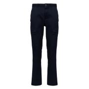 Cargo Chino Broek Michael Kors , Blue , Heren