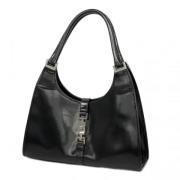 Pre-owned Leather gucci-bags Gucci Vintage , Black , Dames