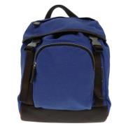 Pre-owned Canvas backpacks Prada Vintage , Blue , Dames