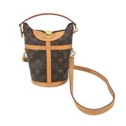 Pre-owned Canvas louis-vuitton-bags Louis Vuitton Vintage , Brown , Da...