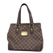 Pre-owned Canvas louis-vuitton-bags Louis Vuitton Vintage , Brown , Da...