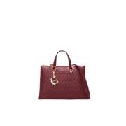 Baobab Leren Rosetta Insignia Tas Carolina Herrera , Red , Dames