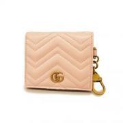 Pre-owned Leather wallets Gucci Vintage , Pink , Dames