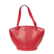 Pre-owned Leather louis-vuitton-bags Louis Vuitton Vintage , Red , Dam...