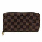 Pre-owned Canvas wallets Louis Vuitton Vintage , Brown , Dames