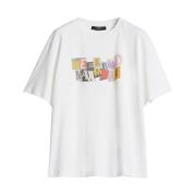 Weekend Dames T-Shirt Max Mara Weekend , White , Dames